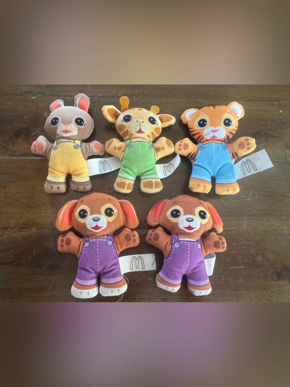 2020 McDonald's Happy Meal toddler plush toys